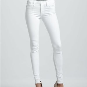 nico skinny midrise white hudson jeans size 26
